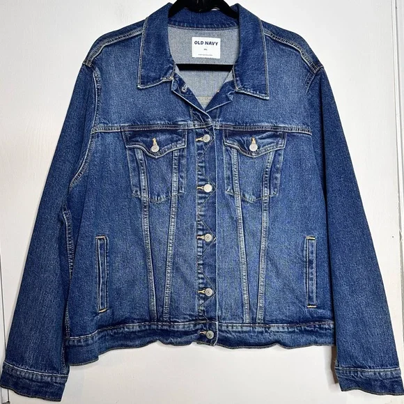 Old Navy women’s denim jacket. XXL - Picture 1 of 6